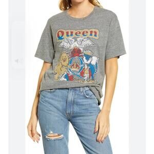 Daydreamer Queen band grey graphic tee sz S